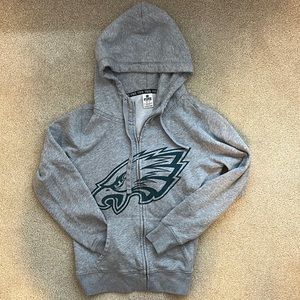 PINK Victoria’s Secret Grey NFL Philadelphia Eagles Zip Up Hoodie